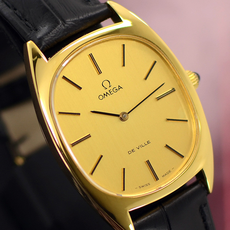 VINTAGE OMEGA DE VILLE HAND-WINDING 17 JEWELS CAL.625 ANALOG DRESS MEN'S  WATCH